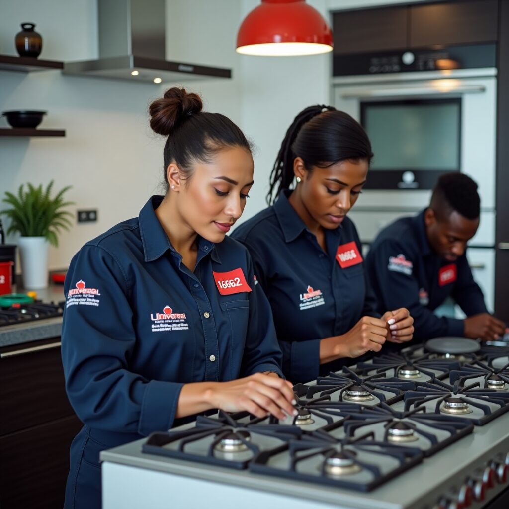 صيانة فرن بوتاجاز يونيفرسال في التجمع الأول