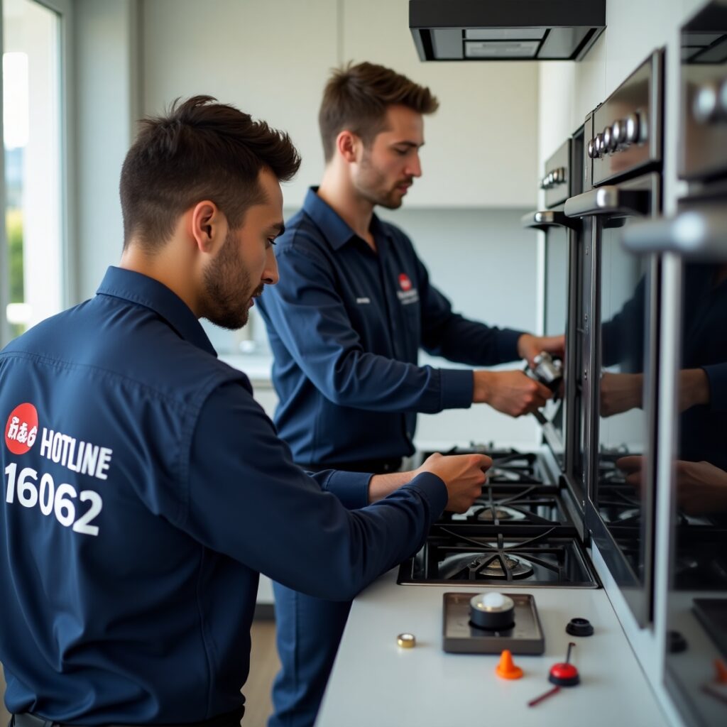 صيانة فرن بوتاجاز يونيفرسال في التجمع الأول