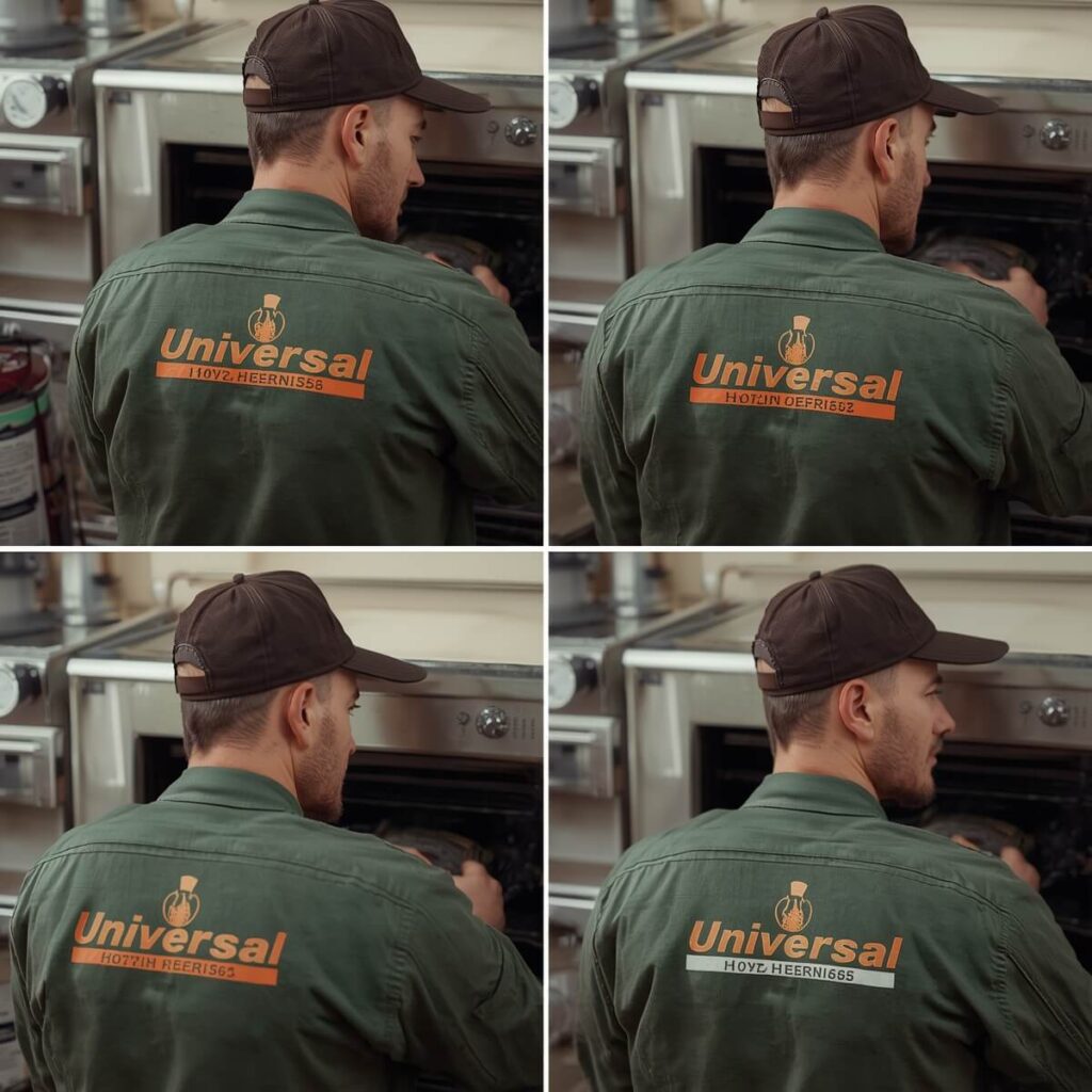 صيانة فرن بوتاجاز يونيفرسال في حلوان