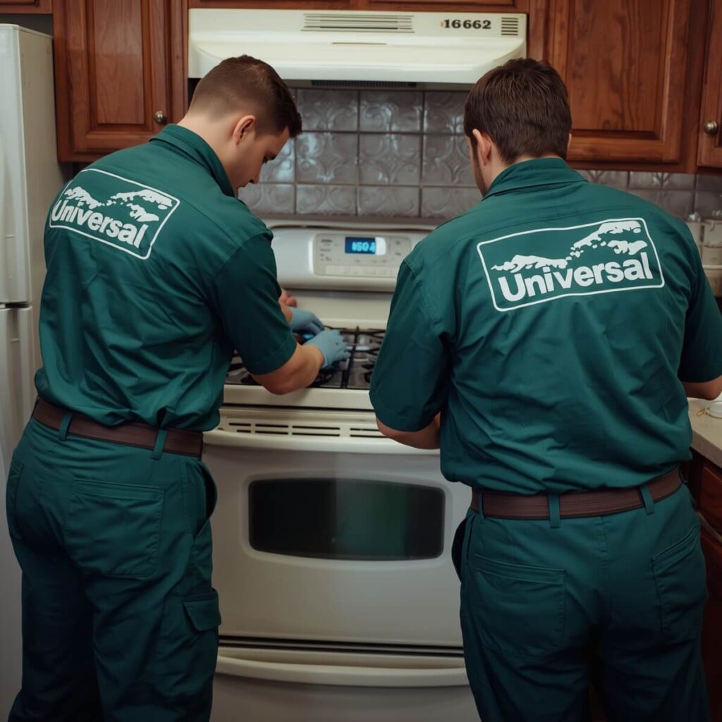 صيانة فرن بوتاجاز يونيفرسال في الهرم