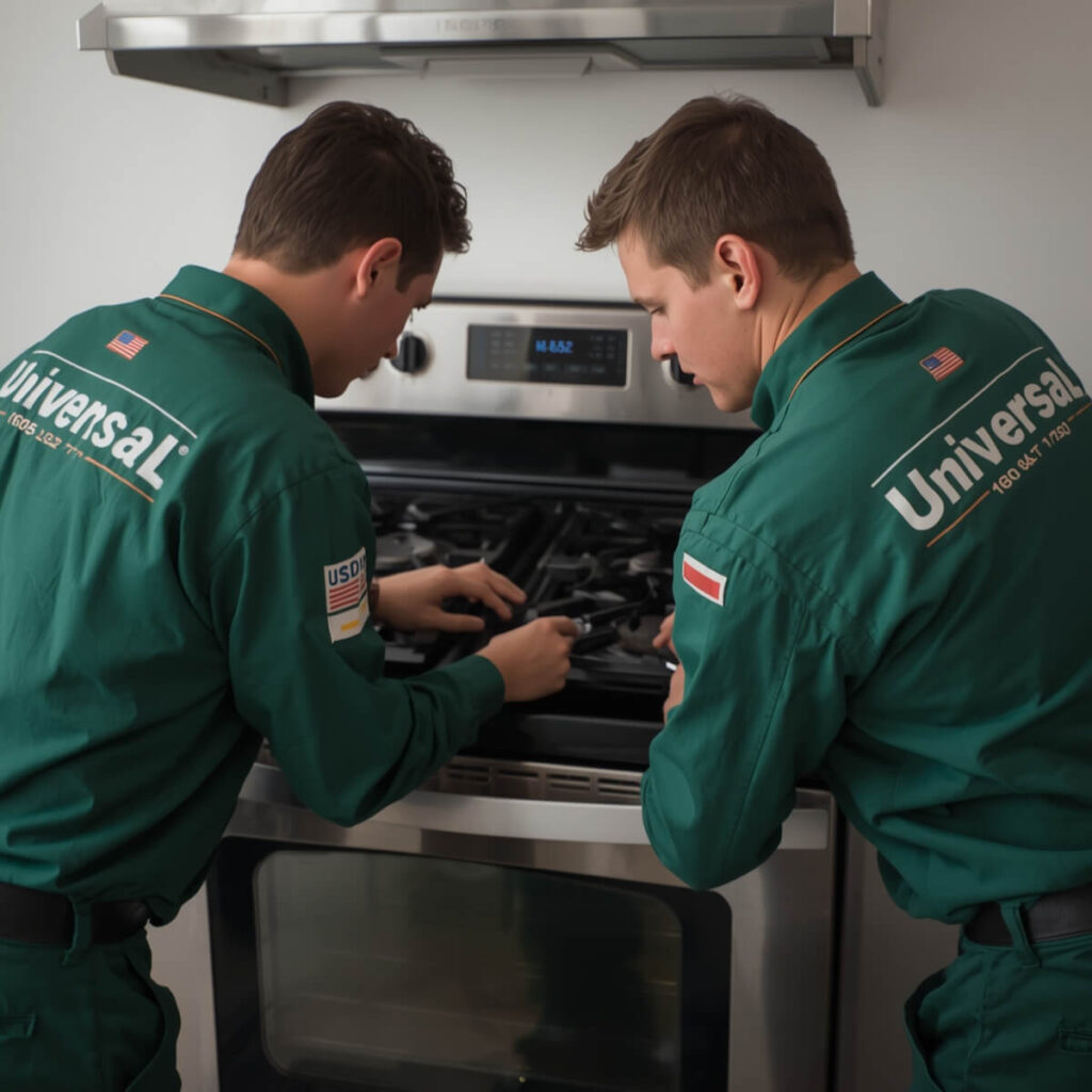 صيانة فرن بوتاجاز يونيفرسال في الساحل الشمالي