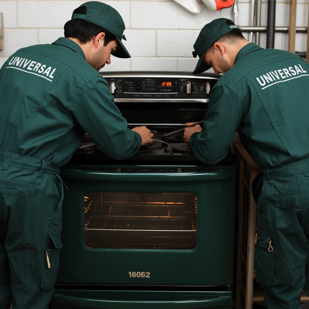 صيانة فرن بوتاجاز يونيفرسال في الرحاب